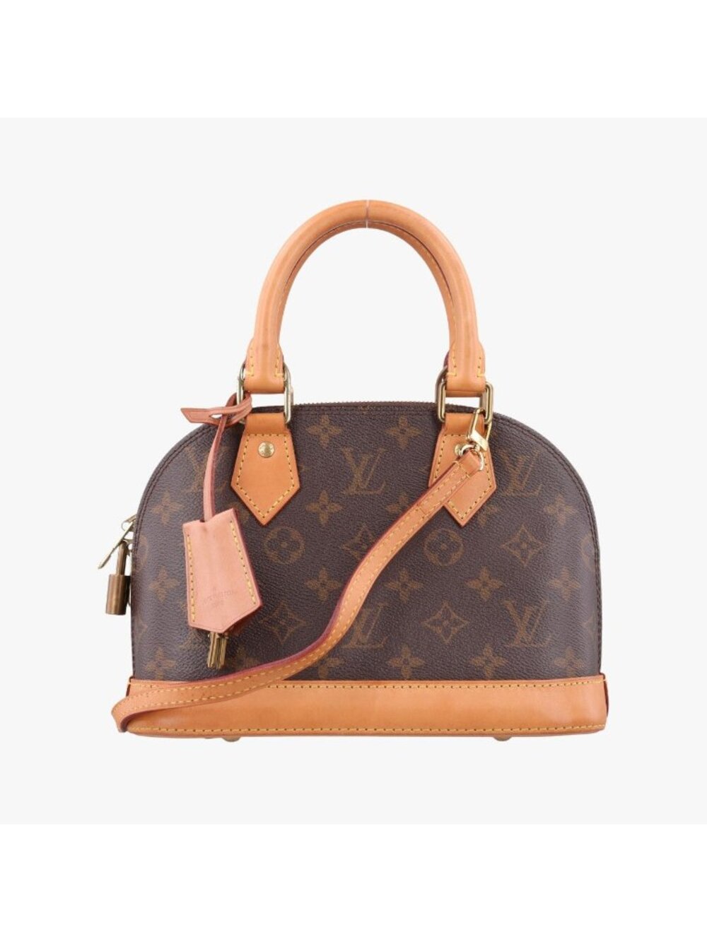 Louis Vuitton Alma BB Monogram Brown Canvas Handbag
